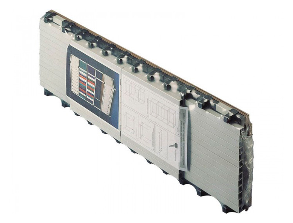 MODULO ADICIONAL ESTANTE FAST PAPERFLOW METALICA COM 6 PRATELEIRAS CADA UMA SUPORTA 80 KG 200X100X35 CM