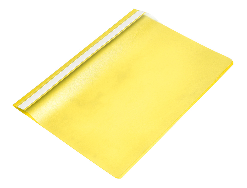BOLSA DOSSIER Q-CONNECT FASTENER EM PLASTICO DIN A4 AMARELA