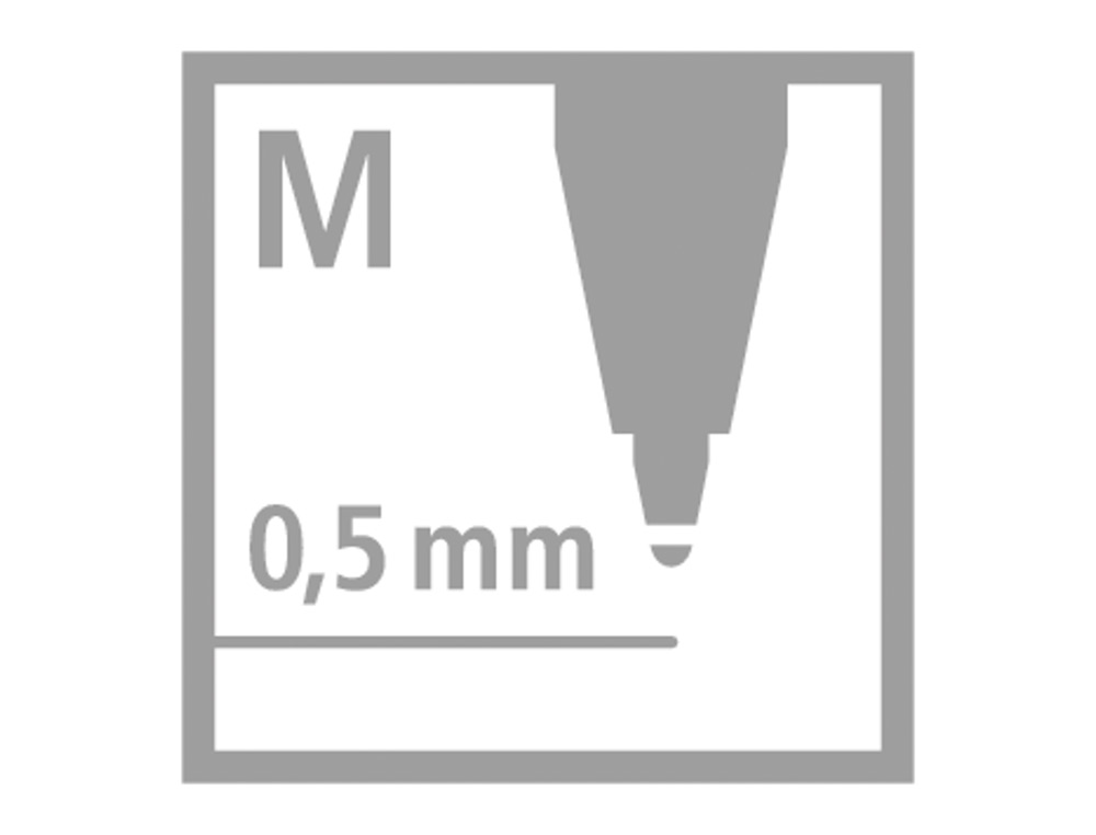 ESFEROGRAFICA STABILO POINTBALL 0,5 MM COR VERMELHO
